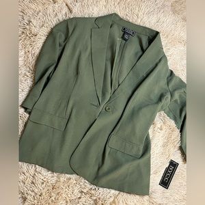 Green blazer